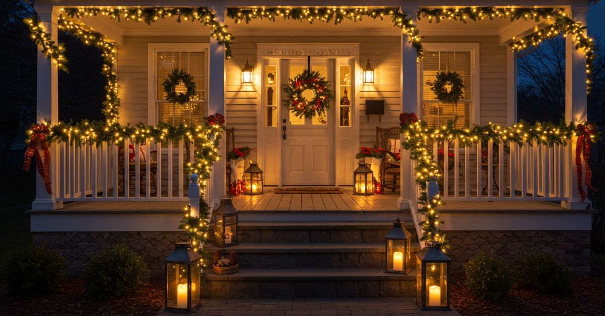 7 Easy Outdoor Holiday Decorations to Welcome Guests in Style